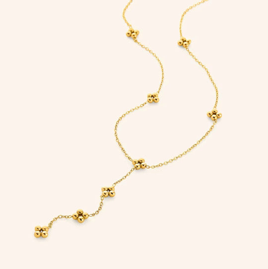 Mehndi Lariat Necklace