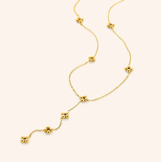 Mehndi Lariat Necklace
