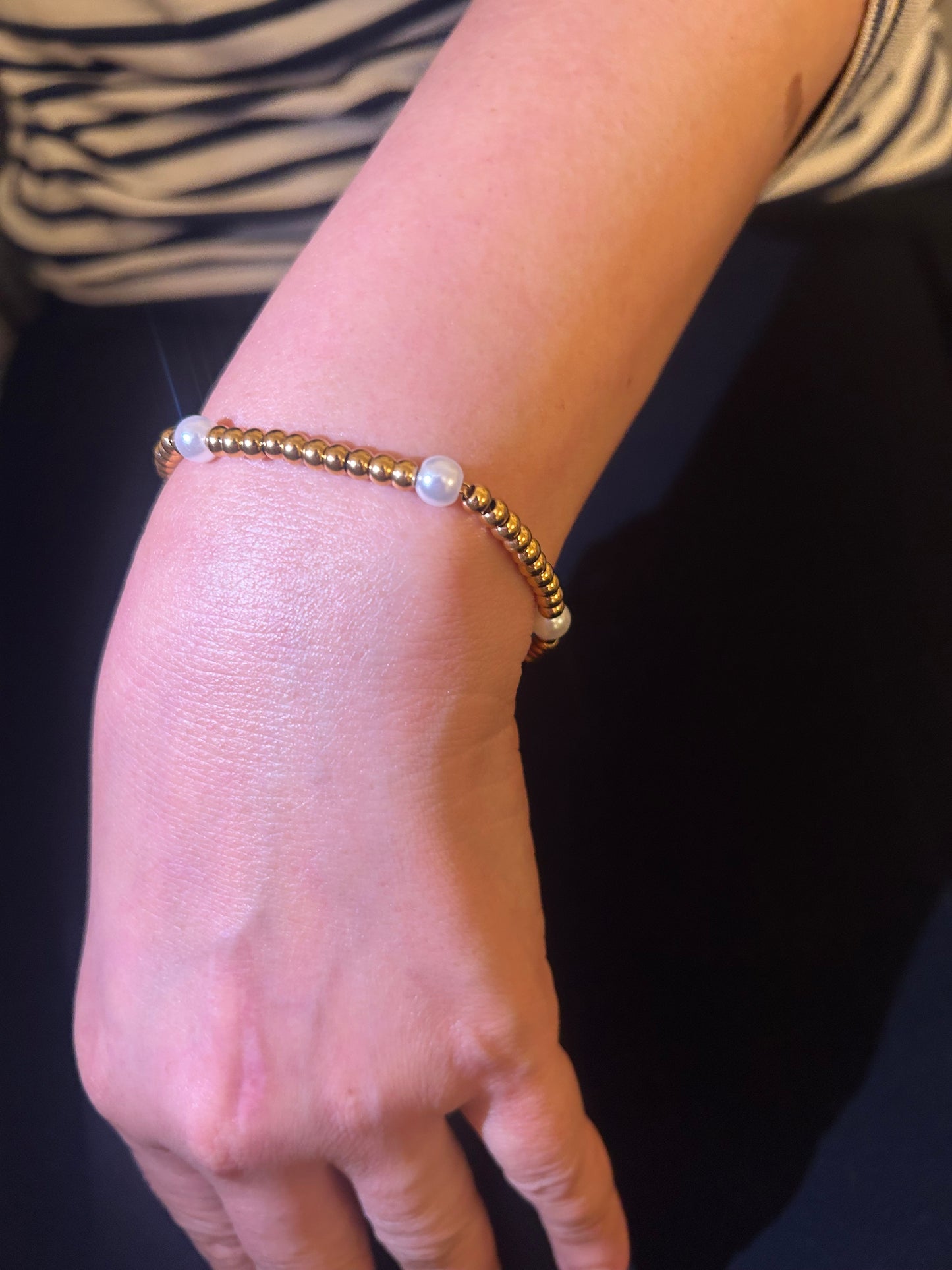 Pearl Bead Bracelet